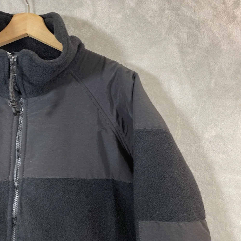 DSCP Peckham Jacket Mens Large Black US Military Polartec Fleece Cold Weather